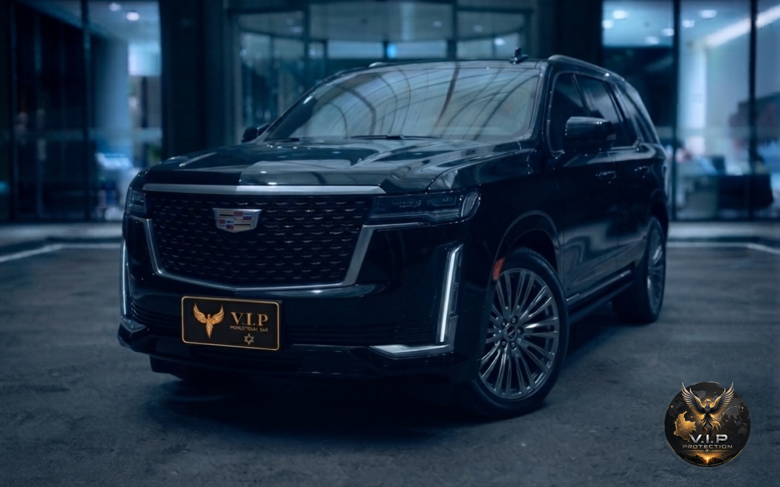 Cadillac Escalade VIP Security Service Colombia